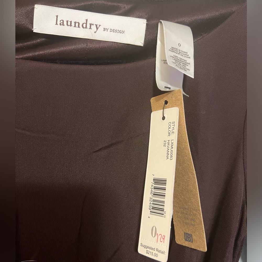 Laundry 0 new brown dress - Picture 2 of 3